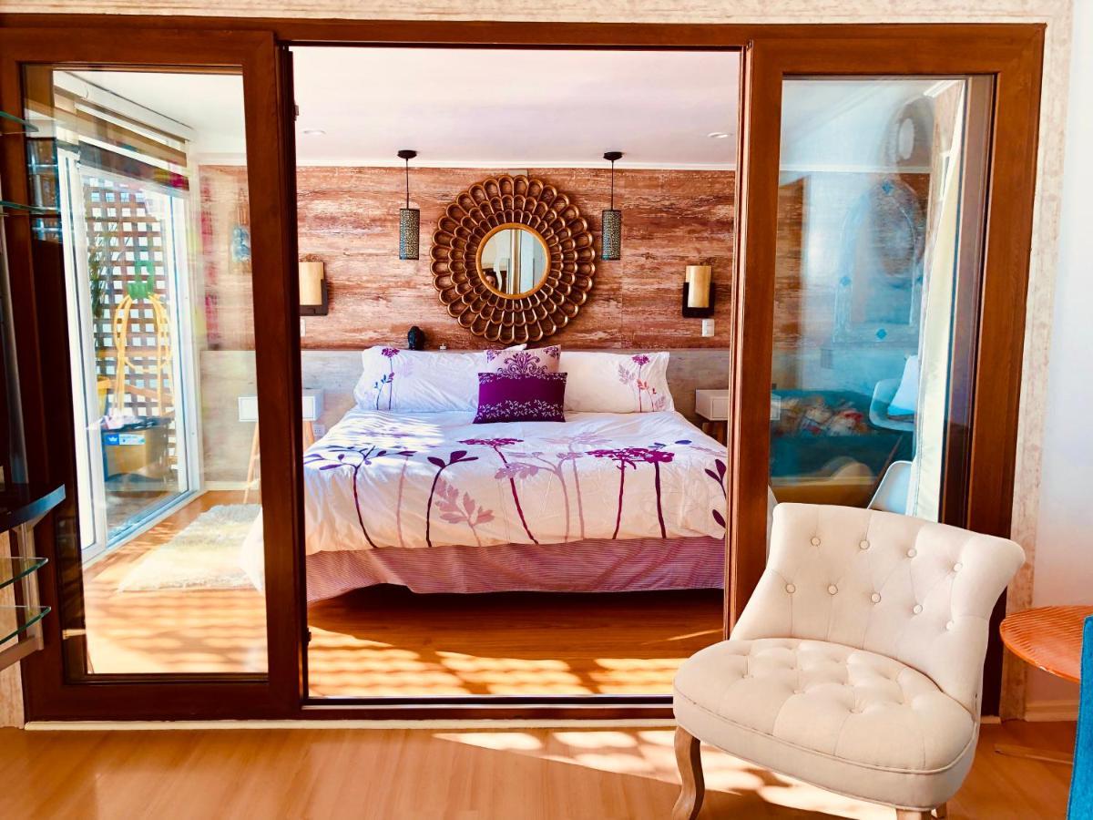 Apartamento Vista Bahia Vina del Mar Esterno foto