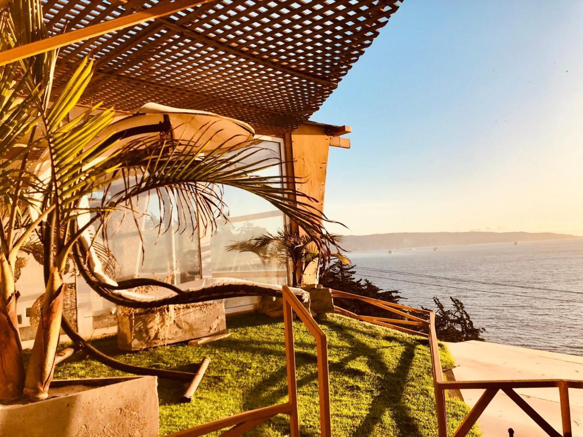 Apartamento Vista Bahia Vina del Mar Esterno foto